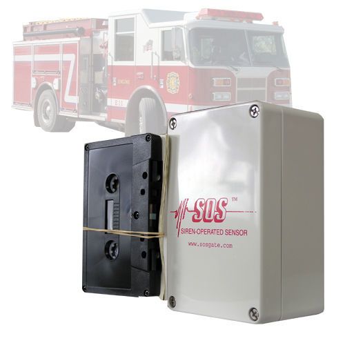 SOS II Siren Operated Gate Sensor 911 Emergency Vehicle  