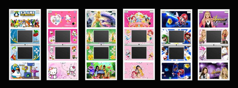 DISNEY PRINCESS Vinyl Skin Sticker for Nintendo DSi  