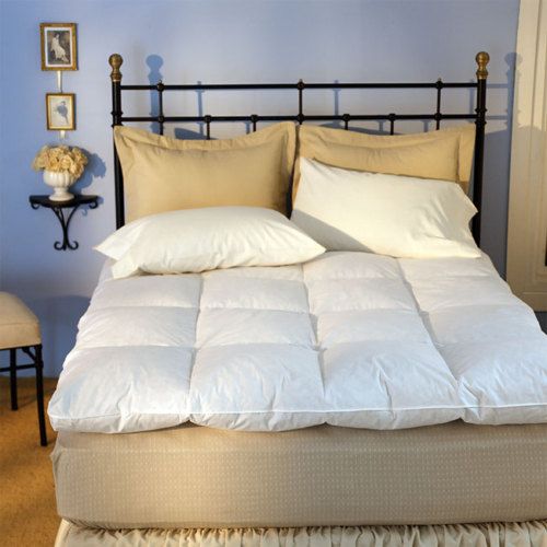 Boxed FULL Size Down Feather Bed Mattress Topper New  