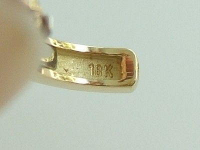 18k.Yellow Gold Diamond Hoop / Huggie Earrings 0.33 Cts  