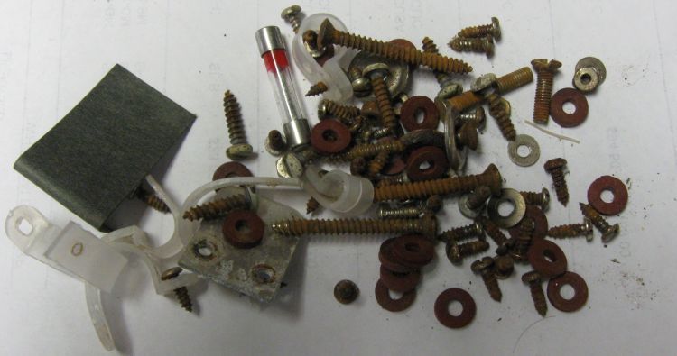 1960S VOX CONTINENTAL JAGUAR ORGAN SCREWS PART PROJECT  