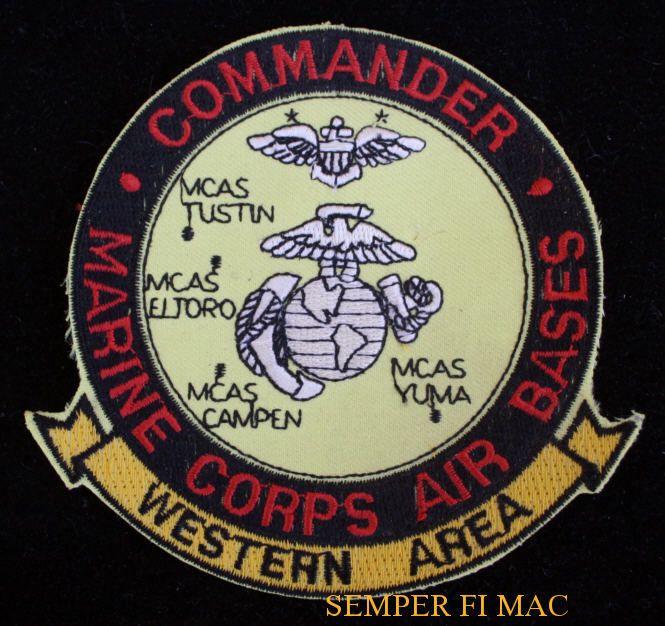 COMCABWEST US MARINES PATCH MCAS EL TORO TUSTIN YUMA  