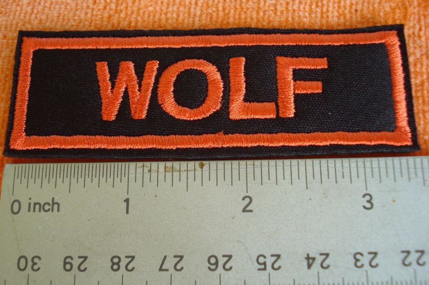 personal name tag patch  