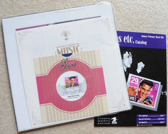 Elvis Presley US Postage Stamps Collection  