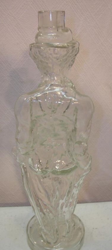 Charlie Chaplin Glass Bottle  