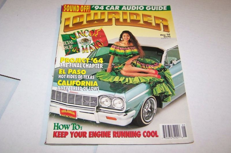 MAY 1994 LOWRIDER car magazine  