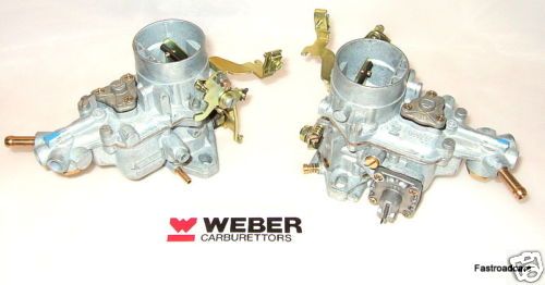 WEBER 34 ICH x2 CARBURETTORS VW AIR COOLED ENGINES  