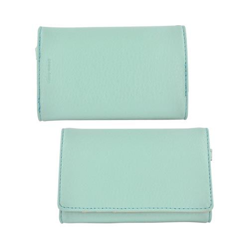 For Samsung Galaxy S2 Mint Universal Leather Wallet Case Pouch ID Card 