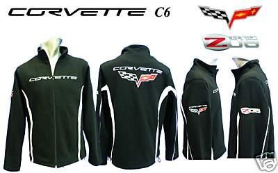 Corvette C6 Official Licensed Sweatshirt Jacket  