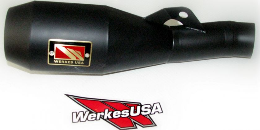 black comp werkes exhaust