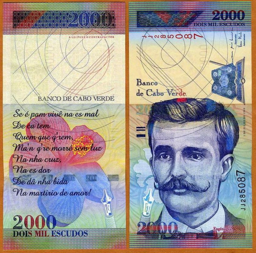 Cape Verde, 2000 (2,000) Escudos, 1999, P 66, UNC  