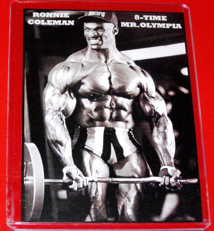 Ronnie Coleman 8 Time Mr Universe Body Builder Magnet  