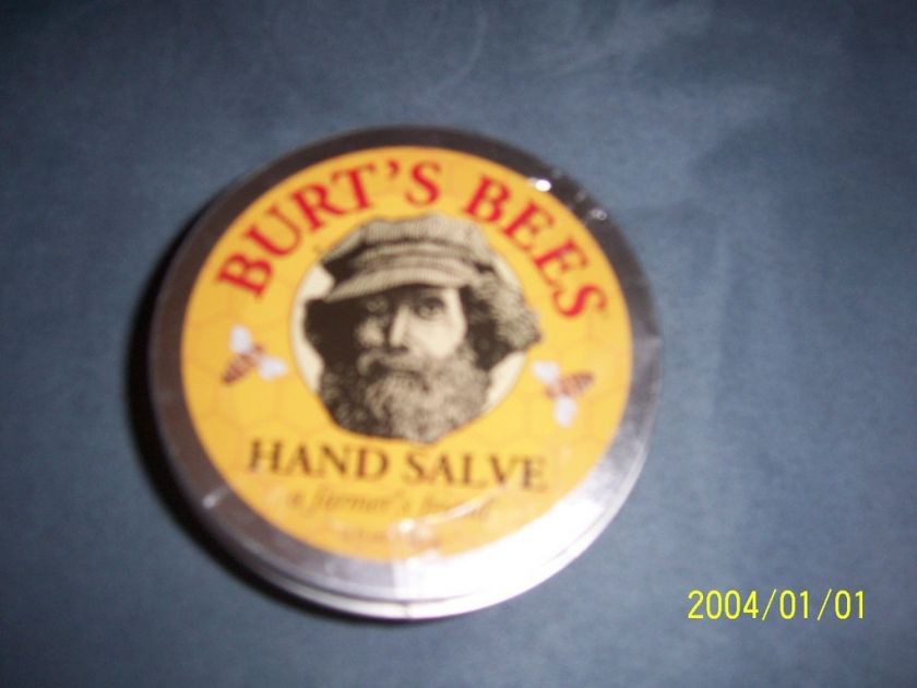 BURTS BEES A FARMERS FRIEND HAND SALVE 3 OZ TIN JAR 792850105997 