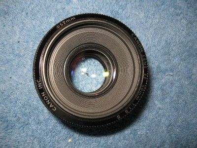 CANON EOS EF 50 MM F 1.8 II, AF LENS, WORKS, (51)  