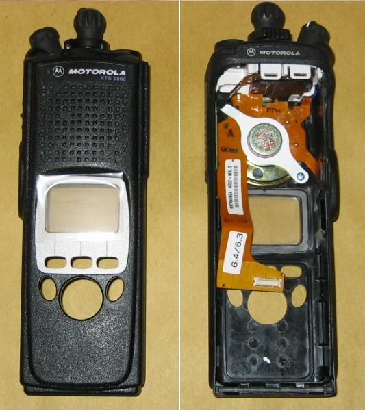 Black Case Housing for Motorola XTS5000 Model 2 M2  