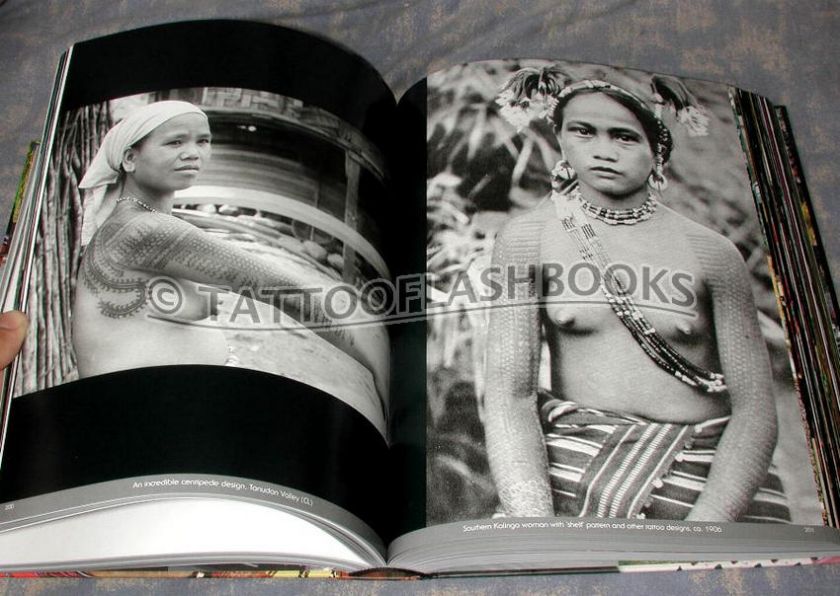 KALINGA TATTOO TRIBAL Flash Ink Gun Kit Machine Book  