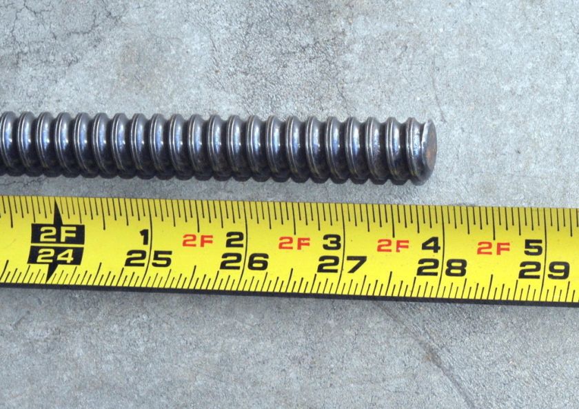 BALL SCREW STOCK PRECISION SELECTED 5/8 .200 PITCH NEW  
