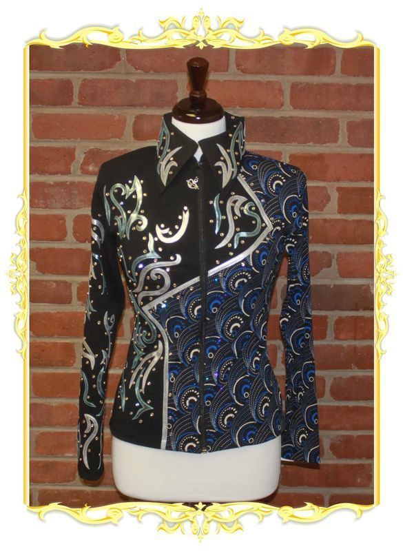   Pleasure Horsemanship Show Jacket Shirt Rodeo Queen Western  