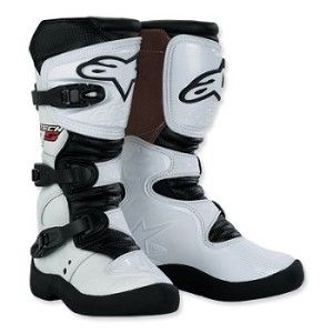 ALPINESTARS TECH 4S PEE WEE YOUTH SIZE 10 BOOTS *NOS  