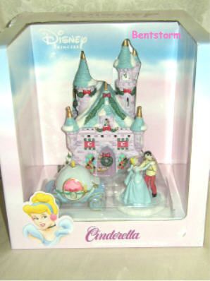 Disney Designer Princess Cinderella Prince LIGHT UP PORCELAIN 