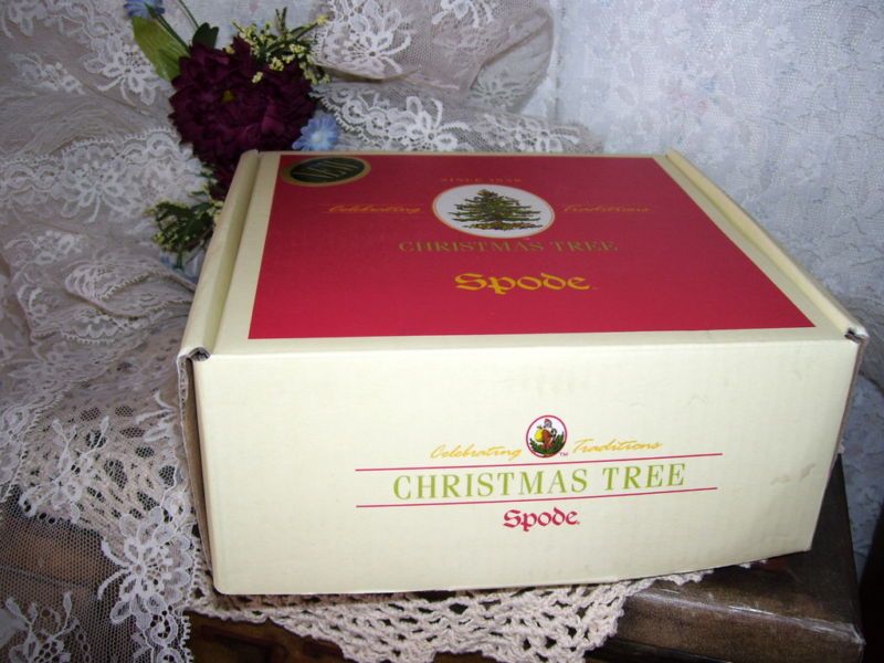 SPODE CHRISTMAS BOWL TREE & HOLLY 2009 MIB  