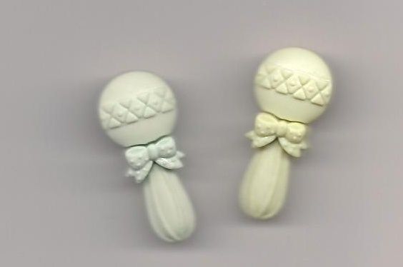 Baby Rattle   Novelty Theme Buttons   All Crafts  