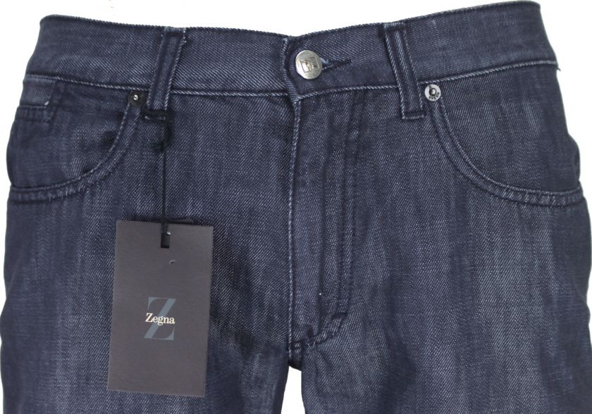 NEW100%AUT ZEGNA BEAUTIFUL DENIM JEANS LO RISE PANTS 42  