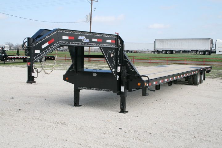 New 40 x 102 Low Profile Straight Deck Flatbed Trailer With 12000 lb 