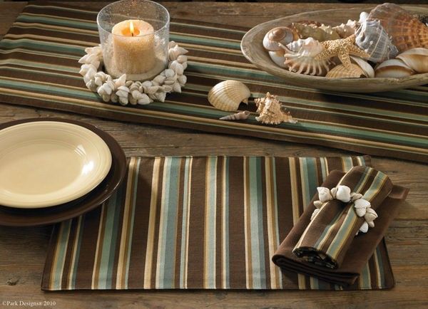 NEW Park Designs Espresso Table Runner 13 x 54  