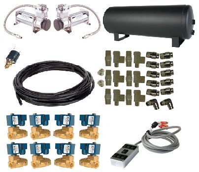 Universal Air Ride Suspension Air Management System  