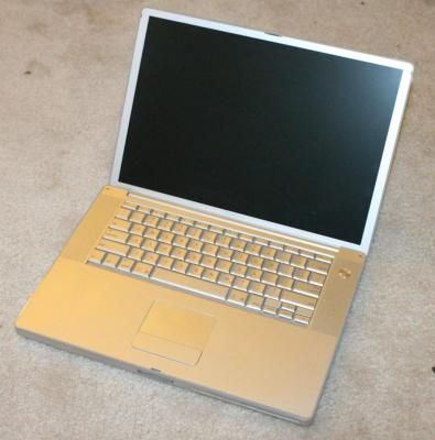 Apple Powerbook G4 15 Power PC G4 1GHz 256MB Ram 60GB HDD AS IS 