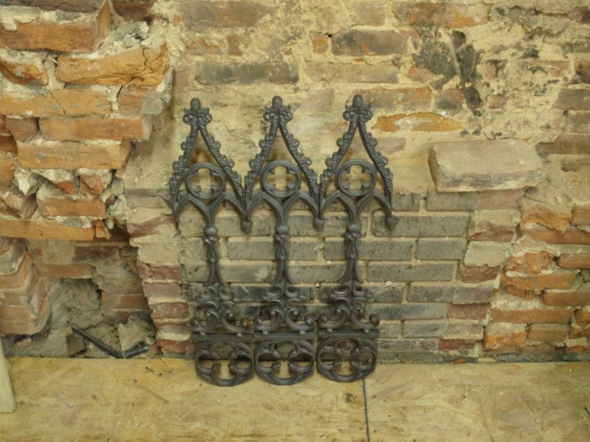   Cast Iron Fence Section Ornate Trellis Ornate 2 GARDEN ARCHITECTURAL