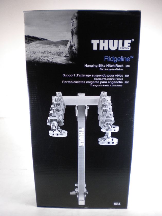 NEW THULE 954 RIDGELINE 4 BIKE CAR HITCH MOUNT RACK  