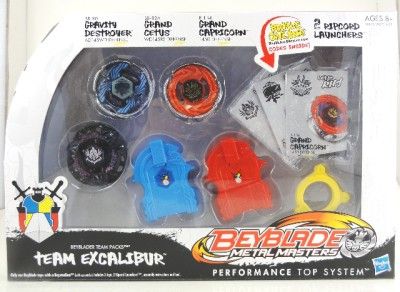 BEYBLADE *TEAM EXCALIBUR* Gravity Destroyer Grand Cetus Grand 