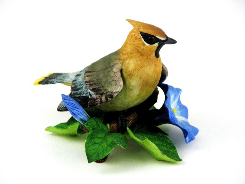 Cedar Waxwing   Bird Figurine by Lenox  