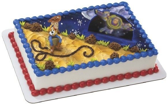 TOY STORY 3 BIRTHDAY CAKE TOPPER  