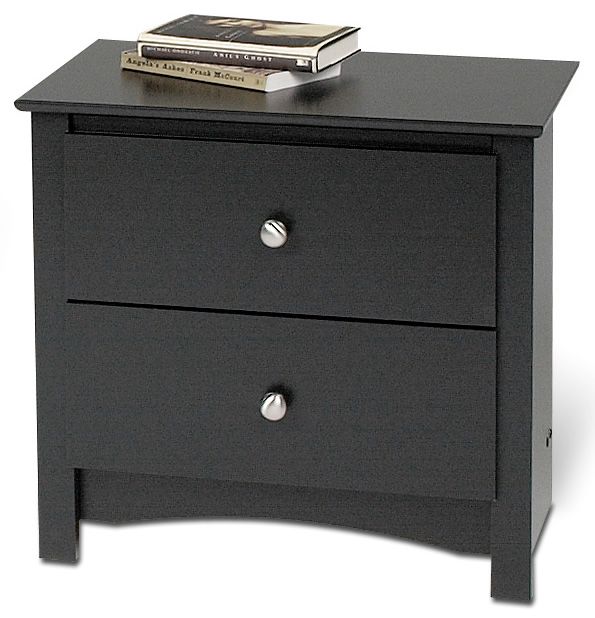 3pieces Black Bedroom Dresser/Chest/Nightstand Set  