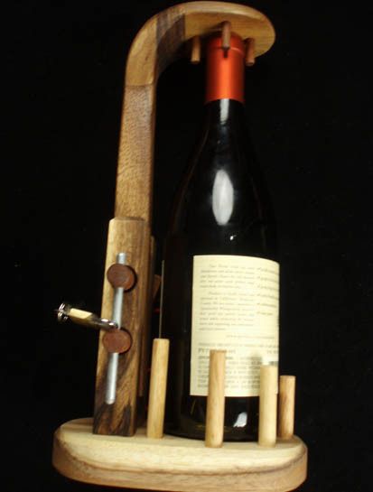 Connoisseurs Dilemma II Wine Bottle trap Puzzle  