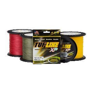 TUF LINE XP BRAIDED FISHING LINE   40 lbs   300 YDS YELLOW, GREEN 