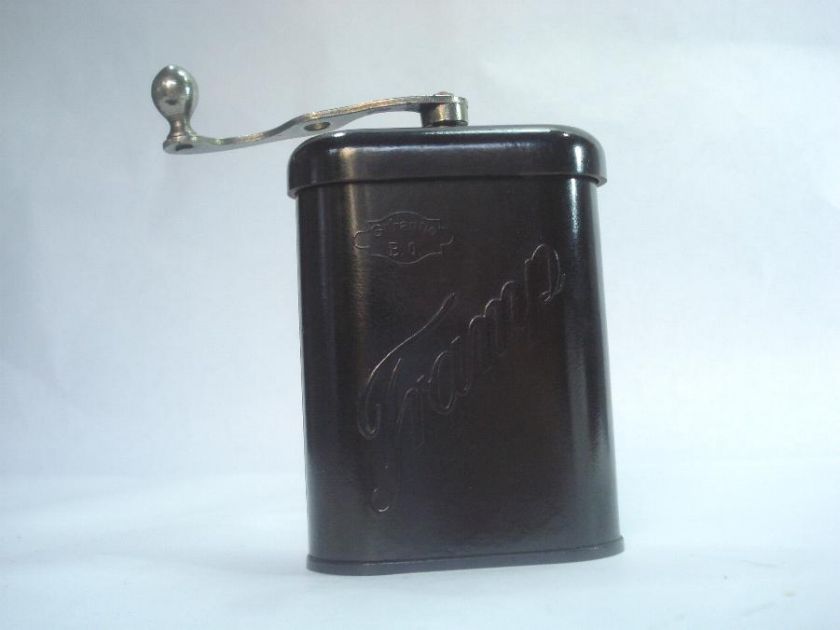 1940s ANTIQUE HAND BAKELITE COFFEE GRINDER   FRAMP  