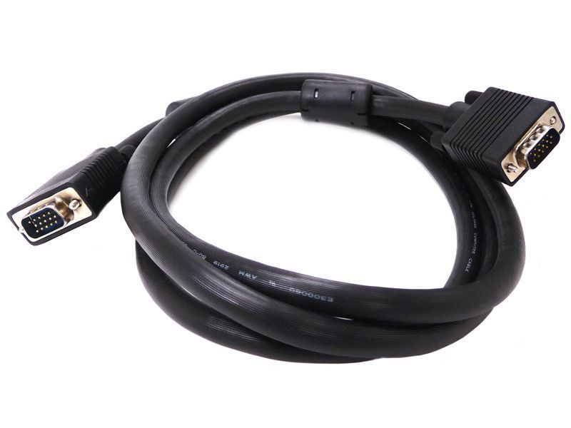 MALE/MALE HQ COMPUTER TO PROJECTOR HOOKUP CABLE  