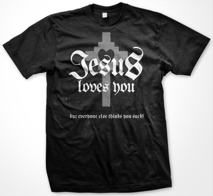 Jesus Loves You Cross Christian Easter Christ T Shirt  