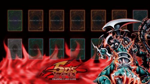 Yugioh DARK ARMED DRAGON FLAME Playmat Game Mat Pad DAD  