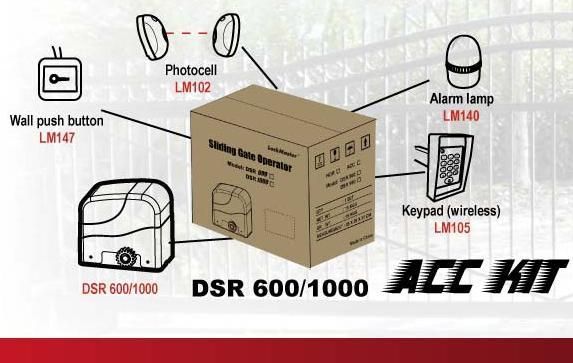   GATE OPENER DSR600ACC GATE OPERATOR GATE MOTOR GATE MOTOR SLIDE GATE