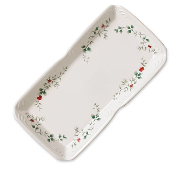 Pfaltzgraff Winterberry Rectangular Tidbit Tray 025398716210  