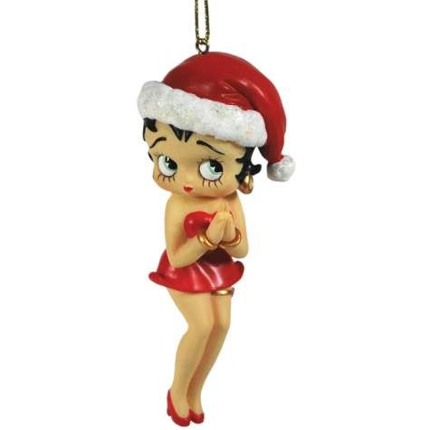 20141   SANTA BETTY ORNAMENT (Betty Boop by Westland)  