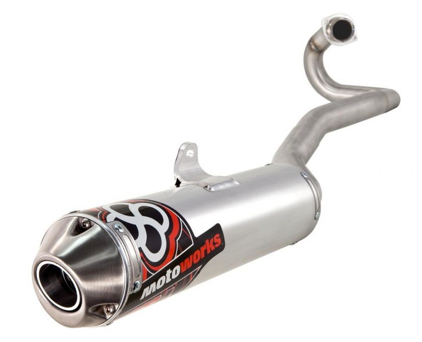 SR4 Full Exhaust Pipe Muffler Yamaha YFZ450 07 08 09  