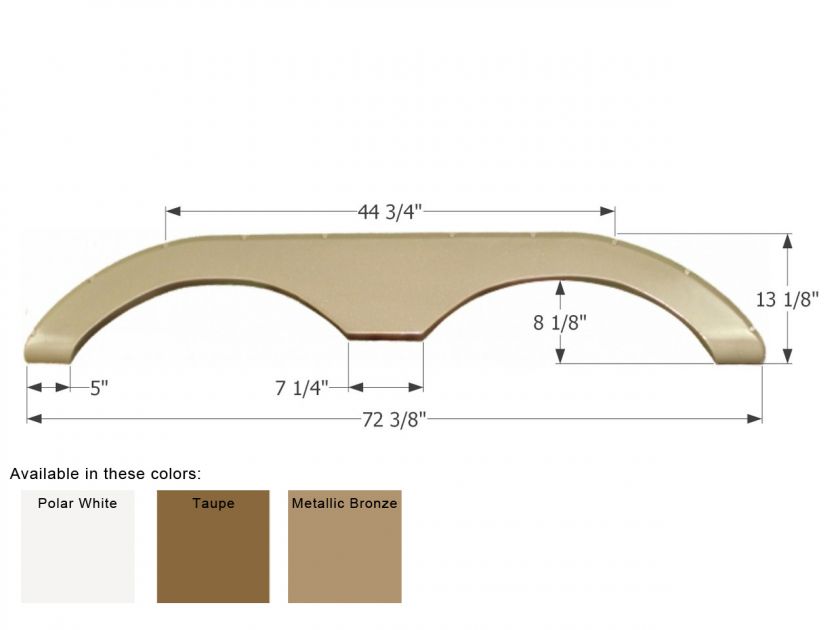 Keystone RV Trailer & 5th Wheel Fender Skirts   FS774  