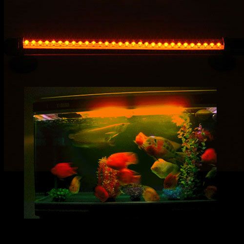 High Quality Aquarium Fish Tank White Blue Yellow Red Three Colors LED 