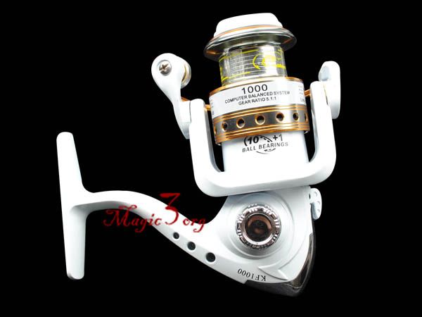 YOSHIKAWA Fishing Spinning Reel 5.11 10+1 BB White Bass Pike Tackle 